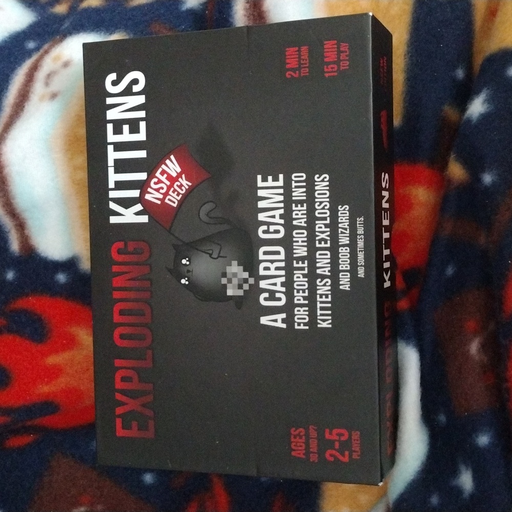 Exploding Kittens NSFW deck